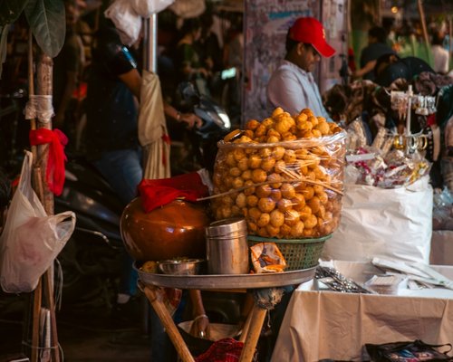 Fresh fruits from a local Indian market